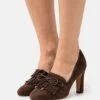 Anna Field Leather - Klassieke Pumps - Dark Brown -Mode Goedkoop 12fe25a0fc0a4c93a6da1445cc1c50c8
