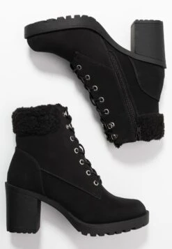 Anna Field Winter Boot - Enkellaarsjes Met Plateauzool - Black -Mode Goedkoop 155f8fed223d4582b636130f8e4a2046