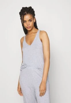 Anna Field 3 Piece Jersey- Pyjama - Mottled Light Grey -Mode Goedkoop 1bfe05642f7147408758df1378df58bf