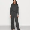 Anna Field Wide Leg - Pyjama - Dark Grey -Mode Goedkoop 24b5bf2165d64e47b214e7a1fe9c82d4