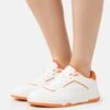 Sneakers Laag - White/Orange -Mode Goedkoop 28cb5d2d216347e481ba984f808de516