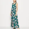 Anna Field Maxi-Jurk - Dark Green/Pink -Mode Goedkoop 349e7b693be543d888d23f32836eca05