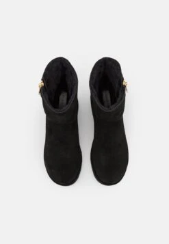 Anna Field Leather Winter Boot - Korte Laarzen - Black -Mode Goedkoop 36664eb5700b498c875be51d8d6ea516