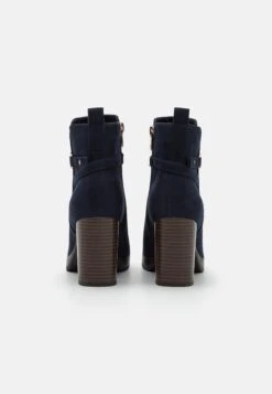 Anna Field Enkellaarsjes Met Plateauzool - Dark Blue -Mode Goedkoop 47a9b861b55c496aad57a244d252004e