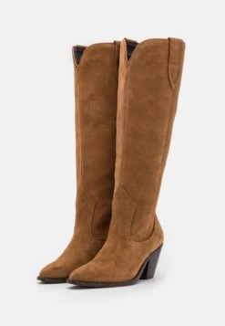 Anna Field Leather - Cowboy-/Bikerlaarzen - Cognac -Mode Goedkoop 4c07a08dcb174130bf83a2f2b434367a