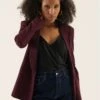 Anna Field Blazer - Bordeaux -Mode Goedkoop 519507e583db4e14bec138c19ee571a5