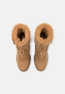 Anna Field Leather - Veterboots - Beige -Mode Goedkoop 66713d3cce1543578f7e46d621e9c2c5