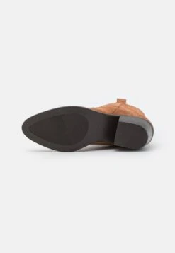 Anna Field Leather - Cowboy-/Bikerlaarsjes - Cognac -Mode Goedkoop 6ede700989304c5daa8045ce0bab9513