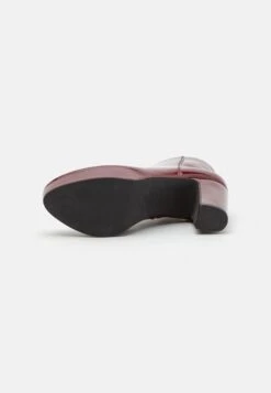 Anna Field Enkellaarsjes Met Hoge Hak - Dark Red -Mode Goedkoop 784bf6fbbf91428390298c7d46943a10