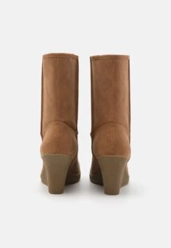 Anna Field Winter Boot - Enkellaarsjes Met Sleehak - Cognac -Mode Goedkoop 7996478d26b54973a4236206968037b1