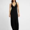 Anna Field Anna Long Viscose Dress- Nachtjapon - Black -Mode Goedkoop 8677be4ec70f43eb887bf892ce796f78