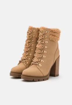 Anna Field Leather - Veterboots - Beige -Mode Goedkoop 8c53a7d661e54584a192aa05658ebfaa
