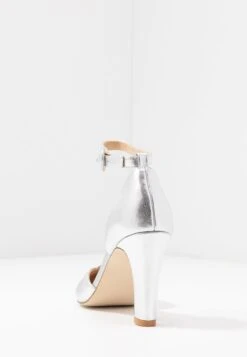 Anna Field Leather Pumps - Hoge Hakken - Silver -Mode Goedkoop a92435984125429abc3178c00735c8db