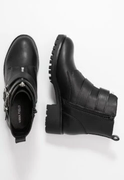 Anna Field Cowboy-/Bikerlaarsjes - Black -Mode Goedkoop af73c97767fb415fb7c80a846f41d692