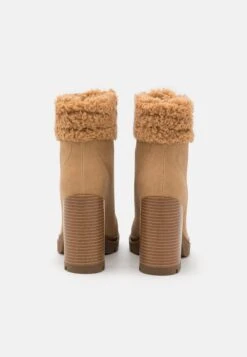 Anna Field Leather - Veterboots - Beige -Mode Goedkoop b3f73c125c6e454ea409888a1cdcdd3f