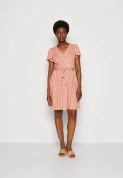 Anna Field Jurk - Brown/White -Mode Goedkoop bf202245885e44e68069d9b2ec8c56d9