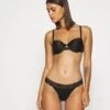 Anna Field 10Pp Cotton And Lace Thong - String - Black -Mode Goedkoop ce3cb3f6f42d4184812d7502c0c7e48c