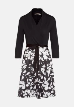 Anna Field Jerseyjurk - Black/White -Mode Goedkoop dbc57471fde445fe8345ef22d822f1a4