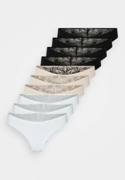 Anna Field Lulu 10 Pack Brief - Slip - Nude/White/Black -Mode Goedkoop e033bd0644e4441395f9af4edc2c688a