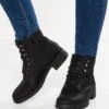 Anna Field Winter Boot - Veterboots - Black -Mode Goedkoop e867a9bd66494be39bbabdfa1f6dd468