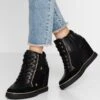 Anna Field Bootie - Sneakers Hoog - Black -Mode Goedkoop eec2b82eb8014509a70893ed631151eb