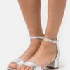Anna Field Leather - Sandalen - Silver -Mode Goedkoop f623d4fbeb674b819403d46bce543206