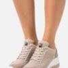 Anna Field Leather Mix - Sneakers Laag - Beige -Mode Goedkoop f8ec49b752b8419ab9fb5656a594b05f