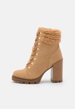 Anna Field Leather - Veterboots - Beige -Mode Goedkoop faf0c2c9734846ee82a9ef10f55a33b2